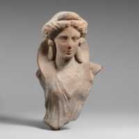 Free download Terracotta fragment of the upper body of a woman free photo or picture to be edited with GIMP online image editor