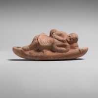 Free download Terracotta hanging lamp in the form of a comic actor free photo or picture to be edited with GIMP online image editor