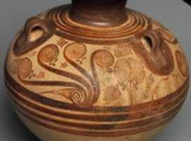 Free download Terracotta jar with nautiluses free photo or picture to be edited with GIMP online image editor