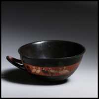 Free download Terracotta kylix: band-cup (drinking cup) free photo or picture to be edited with GIMP online image editor
