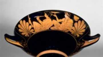 Free download Terracotta kylix (drinking cup) free photo or picture to be edited with GIMP online image editor