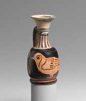 Free download Terracotta lekythos (oil flask) with a bird free photo or picture to be edited with GIMP online image editor