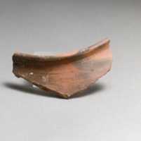 Free download Terracotta rim fragment of a closed vase free photo or picture to be edited with GIMP online image editor