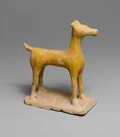 Free picture Terracotta statuette of a deer to be edited by GIMP online free image editor by OffiDocs