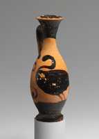 Free download Terracotta toy lekythos (oil flask) with a swan free photo or picture to be edited with GIMP online image editor