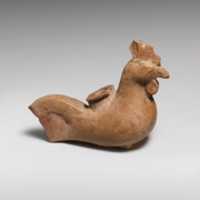 Free download Terracotta vase in the form of a rooster free photo or picture to be edited with GIMP online image editor
