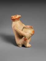 Free download Terracotta vase in the shape of a monkey free photo or picture to be edited with GIMP online image editor