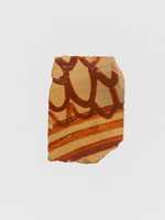 Free download Terracotta vessel fragment with three bands and a scale pattern free photo or picture to be edited with GIMP online image editor