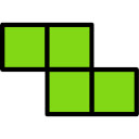 Tetris Falling Block  screen for extension Chrome web store in OffiDocs Chromium