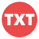 Text Downloader  screen for extension Chrome web store in OffiDocs Chromium