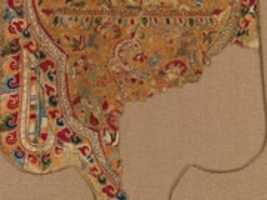 Free download Textile Panel with Scenes from the Ramayana free photo or picture to be edited with GIMP online image editor