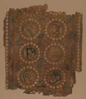 Free download Textile with Boars Head Roundels free photo or picture to be edited with GIMP online image editor