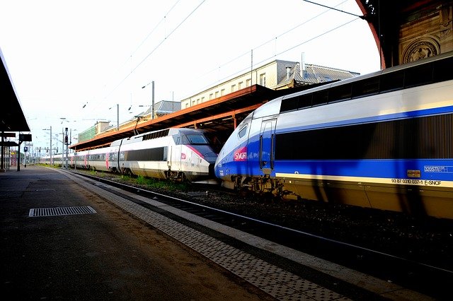 Free download tgv 1 and 2 trailer railroad french free picture to be edited with GIMP free online image editor