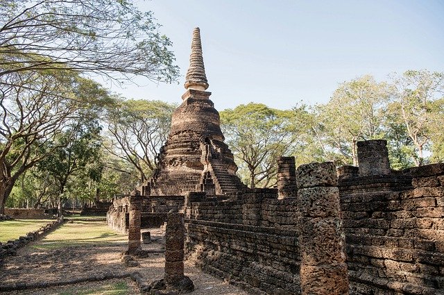 Free download Thailand Sukhothai Historical Park -  free photo or picture to be edited with GIMP online image editor