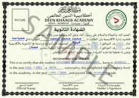 Free download THANAWI CERTIFICATE SAMPLE free photo or picture to be edited with GIMP online image editor