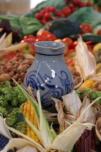 Free download Thanksgiving Krug Wine Still -  free photo or picture to be edited with GIMP online image editor