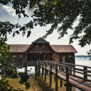 Thatched house on the river  screen for extension Chrome web store in OffiDocs Chromium