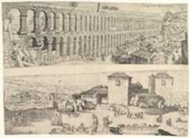 Free download The Aqueduct at Segovia and The Castle of Madrid free photo or picture to be edited with GIMP online image editor