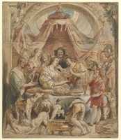Free download The Banquet of Anthony and Cleopatra free photo or picture to be edited with GIMP online image editor