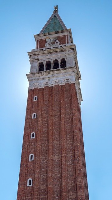 Free download The Bell Tower Of San Marco Venice -  free photo or picture to be edited with GIMP online image editor