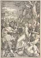 Free download The Betrayal of Christ, from The Large Passion free photo or picture to be edited with GIMP online image editor