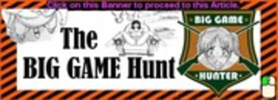 Free picture The Big Game Hunt Banner to be edited by GIMP online free image editor by OffiDocs