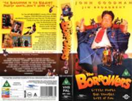 Free download The Borrowers UK VHS 1997 Cover free photo or picture to be edited with GIMP online image editor