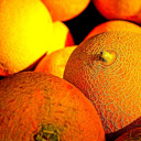 The cantaloupe has stretch marks  screen for extension Chrome web store in OffiDocs Chromium