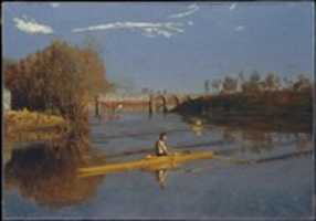 Free picture The Champion Single Sculls (Max Schmitt in a Single Scull) to be edited by GIMP online free image editor by OffiDocs
