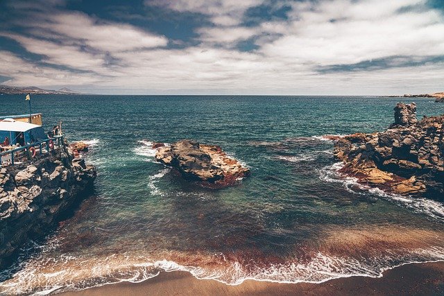 GIMP मुफ्त ऑनलाइन छवि संपादक के साथ संपादित की जाने वाली गोपनीय समुद्र तट मुक्त तस्वीर मुफ्त डाउनलोड करें