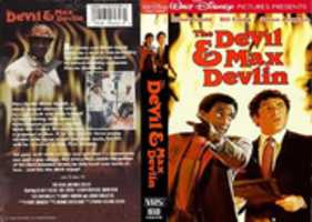Free download The Devil And Max Devlin 1999 VHS Cover free photo or picture to be edited with GIMP online image editor