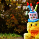 The duck and the pretty hat  screen for extension Chrome web store in OffiDocs Chromium