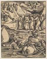 Free download The Egyptians Crossing the Red Sea from Johann Geiler von Keisersberg, Das Buch Granatapfel im Latein Genant Malogranatus free photo or picture to be edited with GIMP online image editor