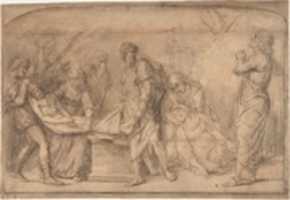 Free download The Entombment, after Mantegna free photo or picture to be edited with GIMP online image editor