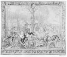 Free download The Final Assault on the Boar, or December from a set of the Hunts of Maximilian free photo or picture to be edited with GIMP online image editor