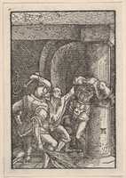 Free download The Flagellation of Christ, from The Fall and Salvation of Mankind Through the Life and Passion of Christ free photo or picture to be edited with GIMP online image editor