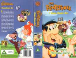Free download The Flintstones: I Yabba Dabba Do! UK VHS 2002 Cover free photo or picture to be edited with GIMP online image editor