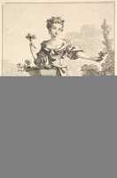 Free download The Flower Girl Fanchonette free photo or picture to be edited with GIMP online image editor