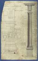 Free download The General Proportion of the Doric Order, in Chippendale Drawings, Vol. I free photo or picture to be edited with GIMP online image editor
