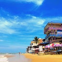 スリランカ 黄金海岸 The Golden mile beach of Sri Lanka  screen for extension Chrome web store in OffiDocs Chromium