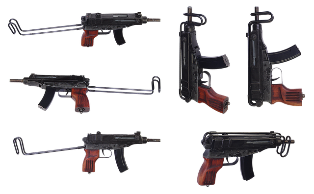 Free download The Gun Škorpion Vz 61 Samopal -  free illustration to be edited with GIMP free online image editor