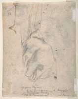 Free download The Head and Shoulders of a Woman in Profile; Separate Studies of Her Head and Ear (recto); Fragment of Drapery Study, Profile of Architectural Molding (verso). free photo or picture to be edited with GIMP online image editor