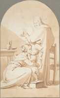 Free download The Holy Family in an Interior free photo or picture to be edited with GIMP online image editor