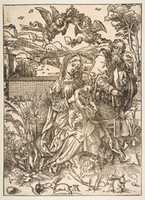 Free download The Holy Family with the Three Hares free photo or picture to be edited with GIMP online image editor