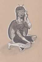 Free download Theila Sombermirth - Sitting free photo or picture to be edited with GIMP online image editor