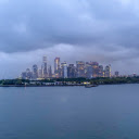 The lights of tall buildings  screen for extension Chrome web store in OffiDocs Chromium