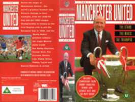 Free download The Manchester United Story UK VHS 1993 Cover free photo or picture to be edited with GIMP online image editor