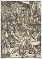 Free download The Martyrdom of St. John, from the Apocalypse, Latin edition 1511 free photo or picture to be edited with GIMP online image editor