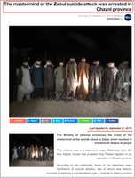 Free download The mastermind of the Zabul suicide attack was arrested in Ghazni province free photo or picture to be edited with GIMP online image editor