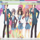 The Melancholy of Haruhi Suzumiya  screen for extension Chrome web store in OffiDocs Chromium